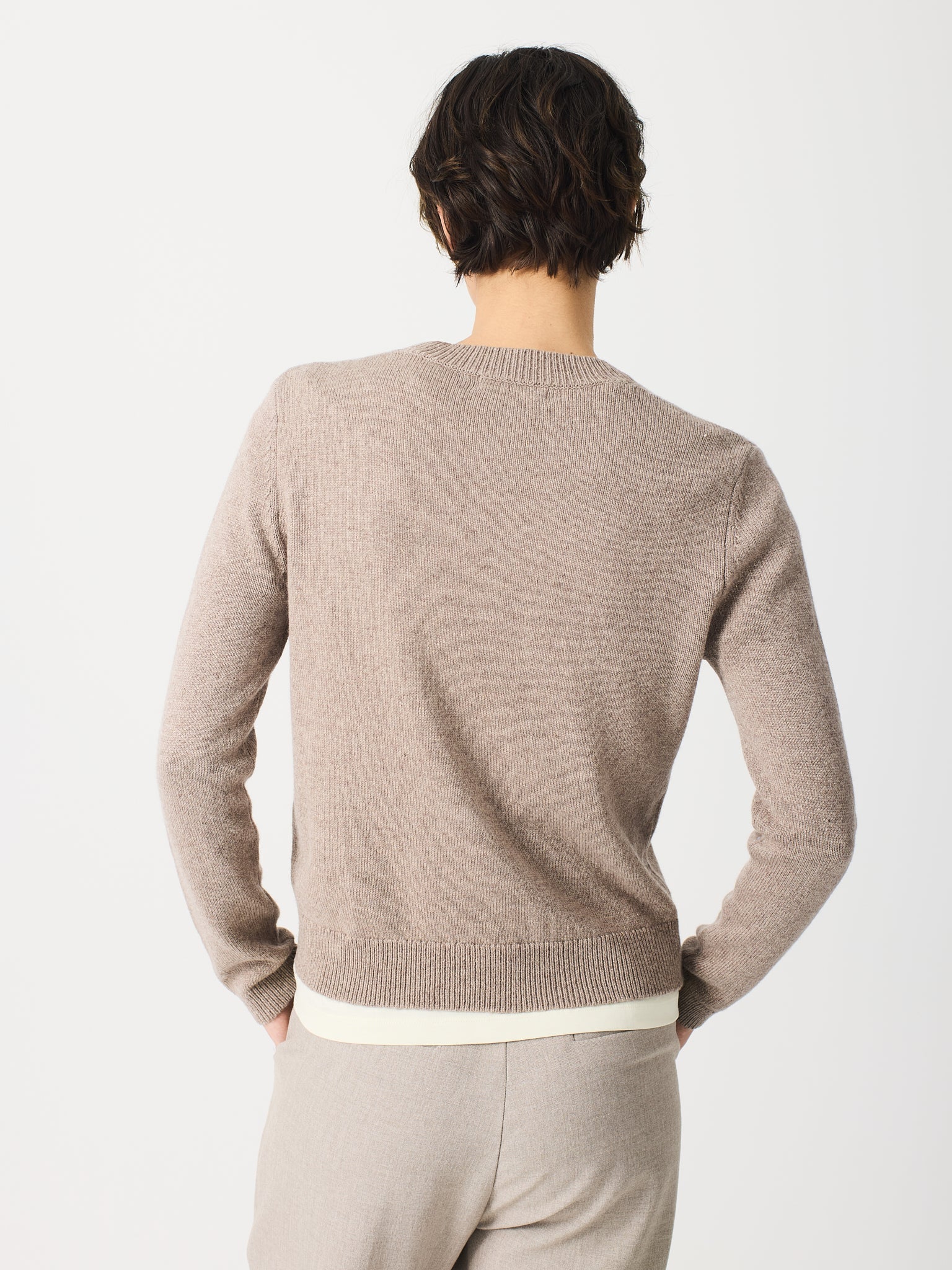 Jersei de punt llis amb lurex