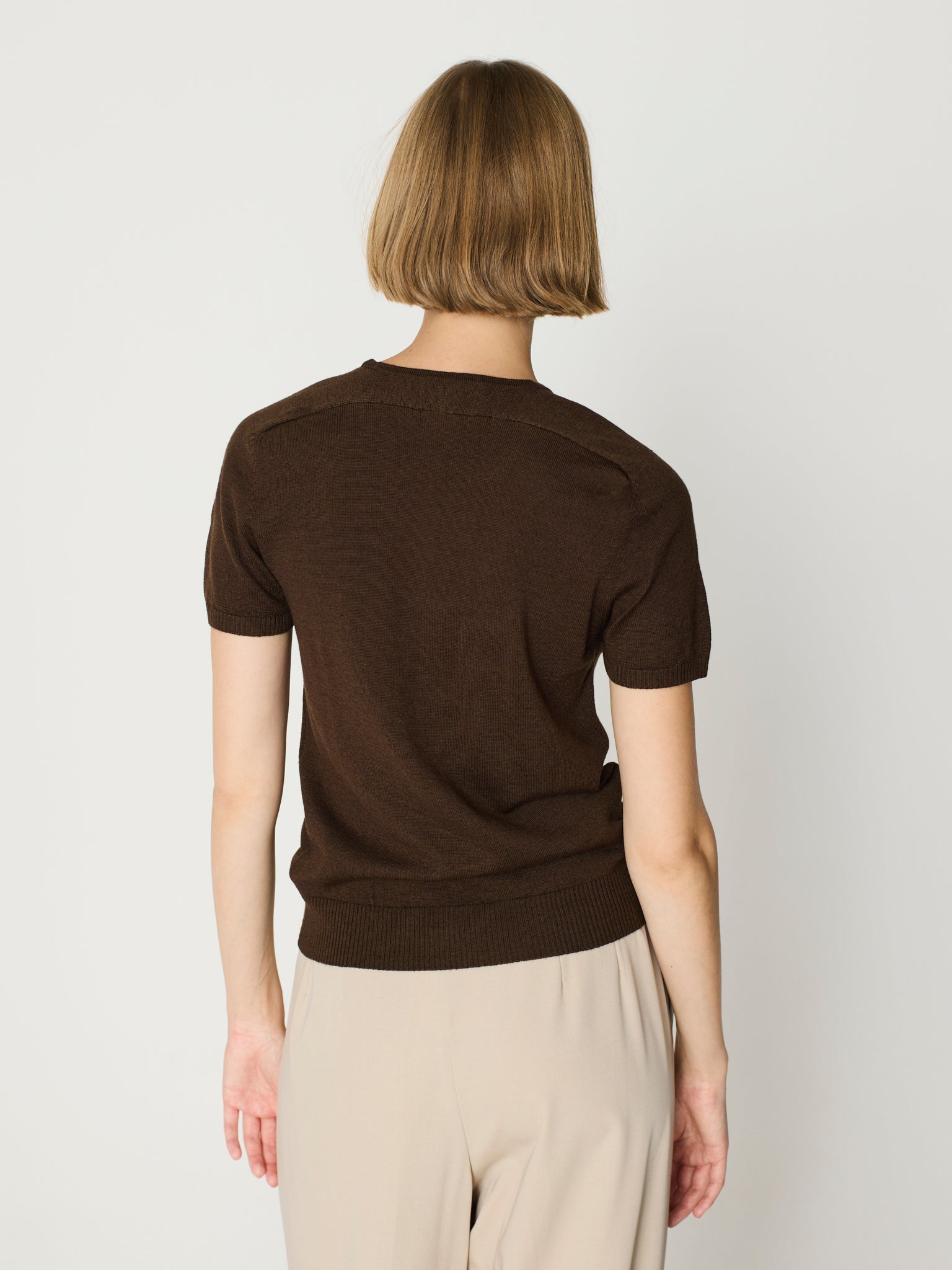 Twinset de coll rodó