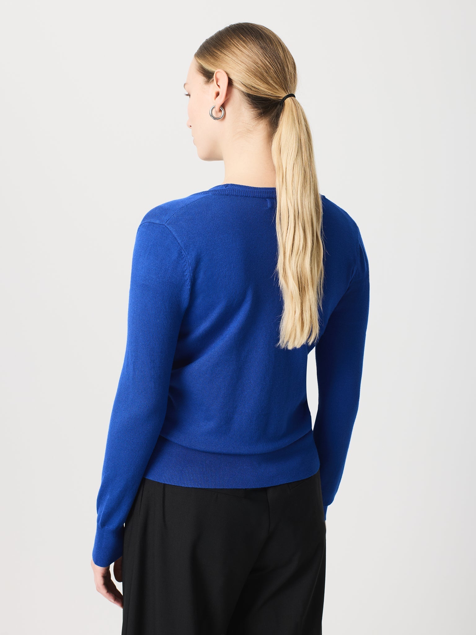 Twinset amb canalé ample als baixos