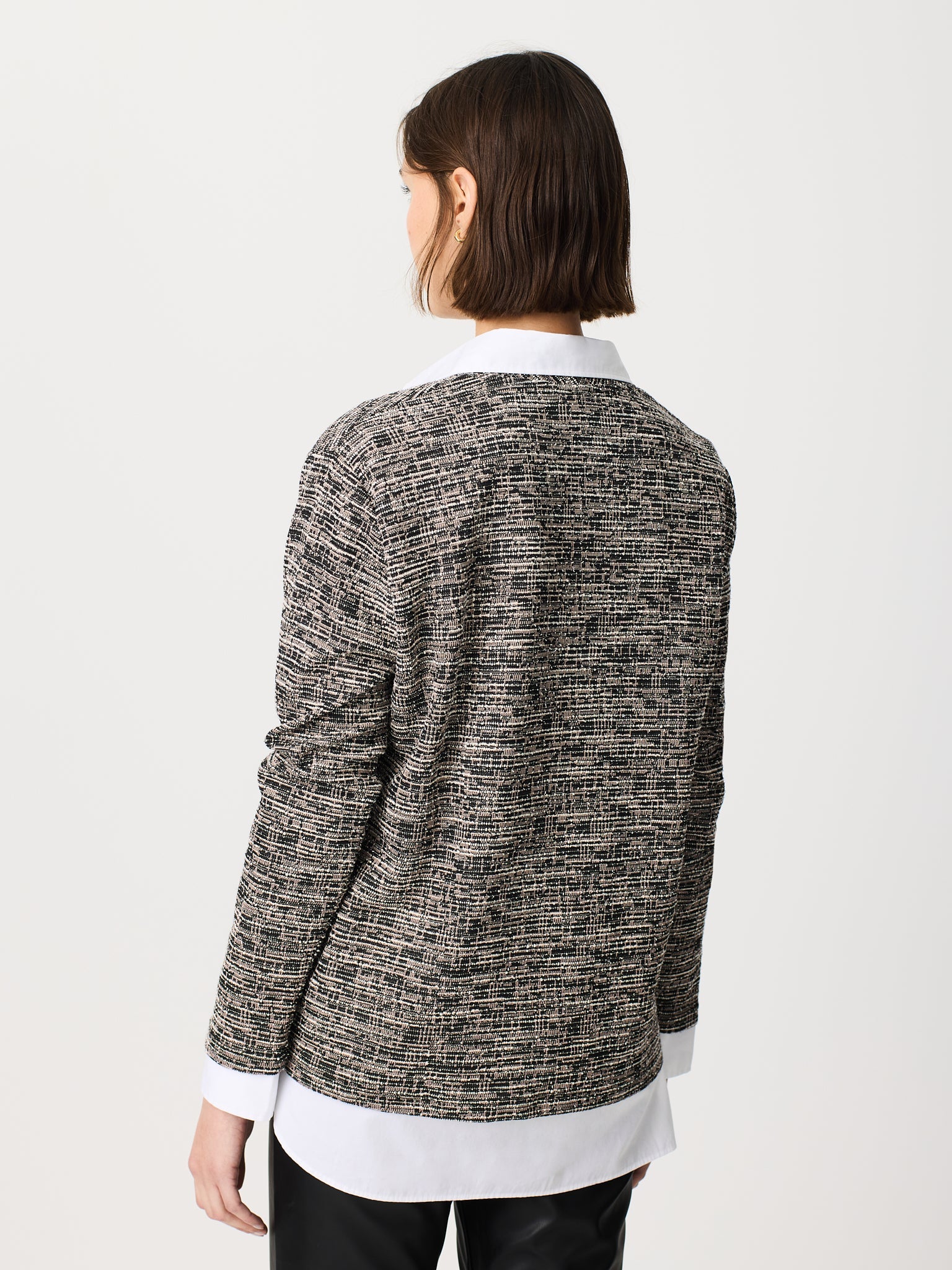 Samarreta coll bec amb jacquard