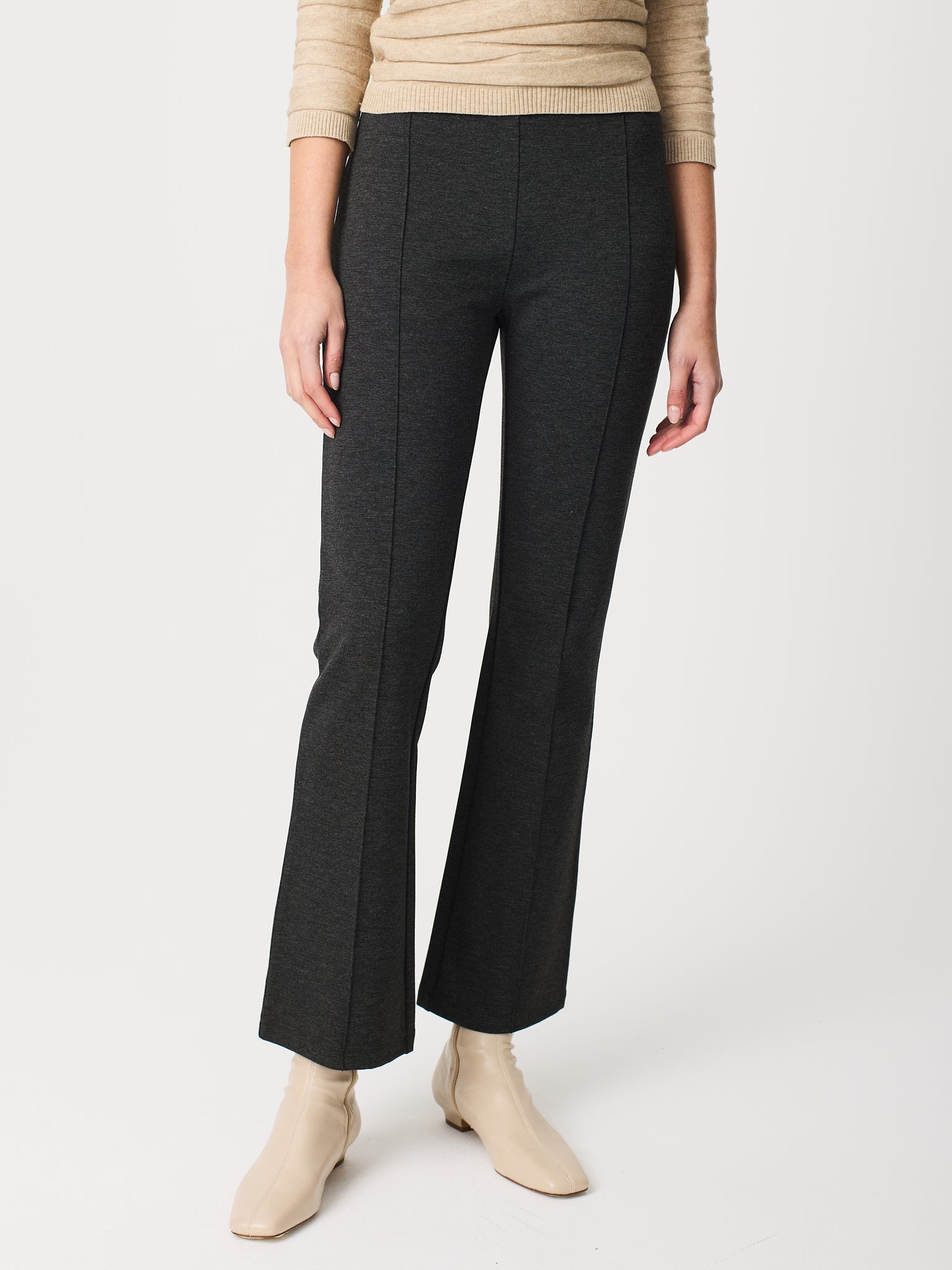 Pantalons de punt amb nervi