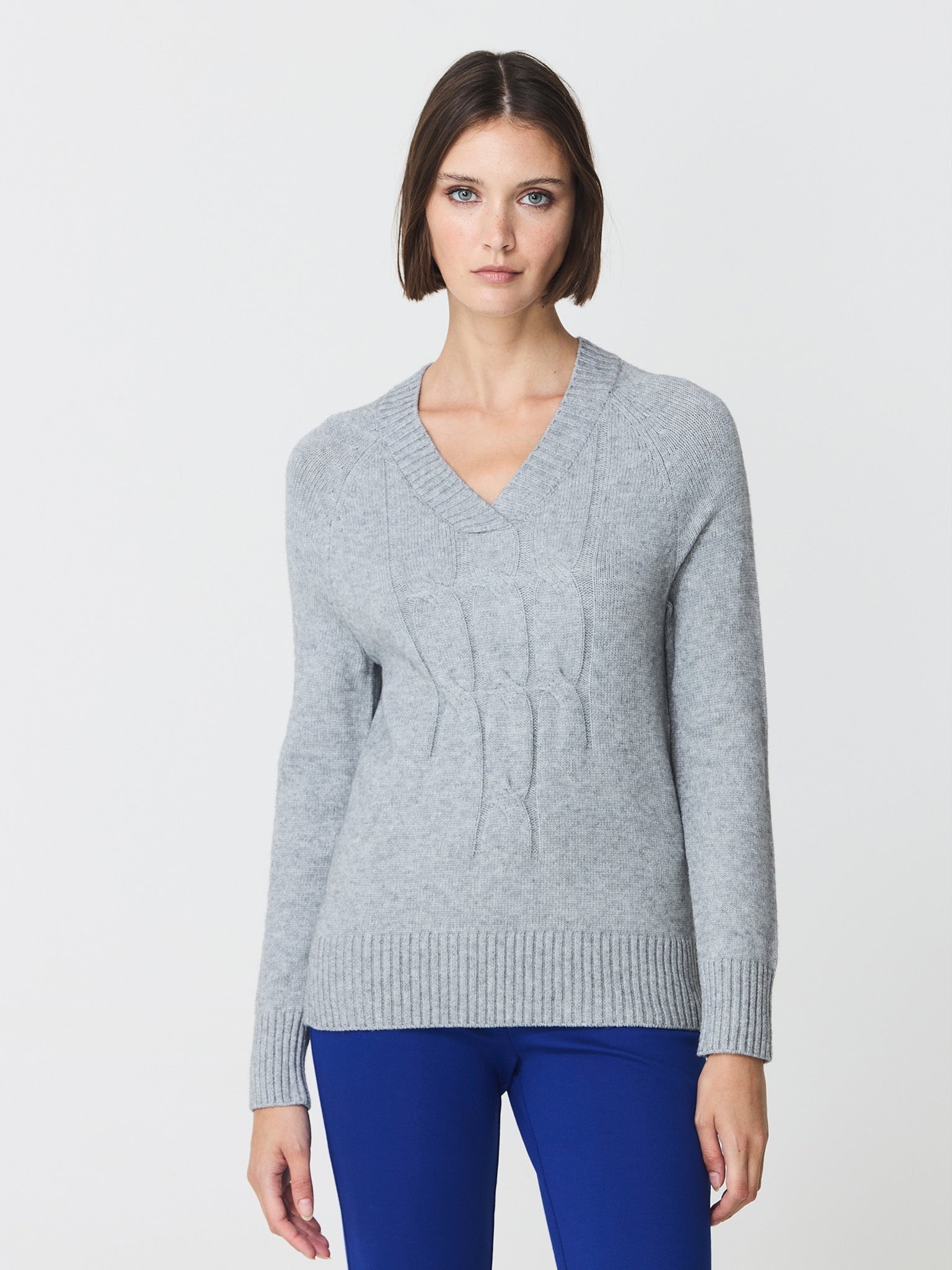 V-neck sweater