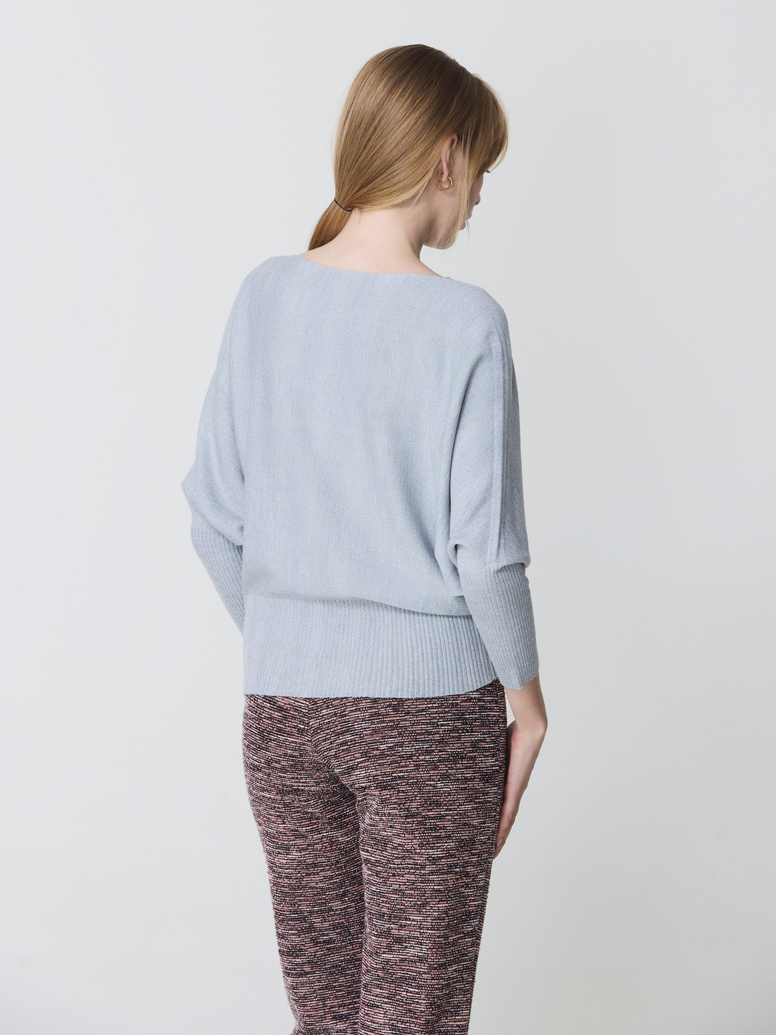 Batwing sleeve sweater