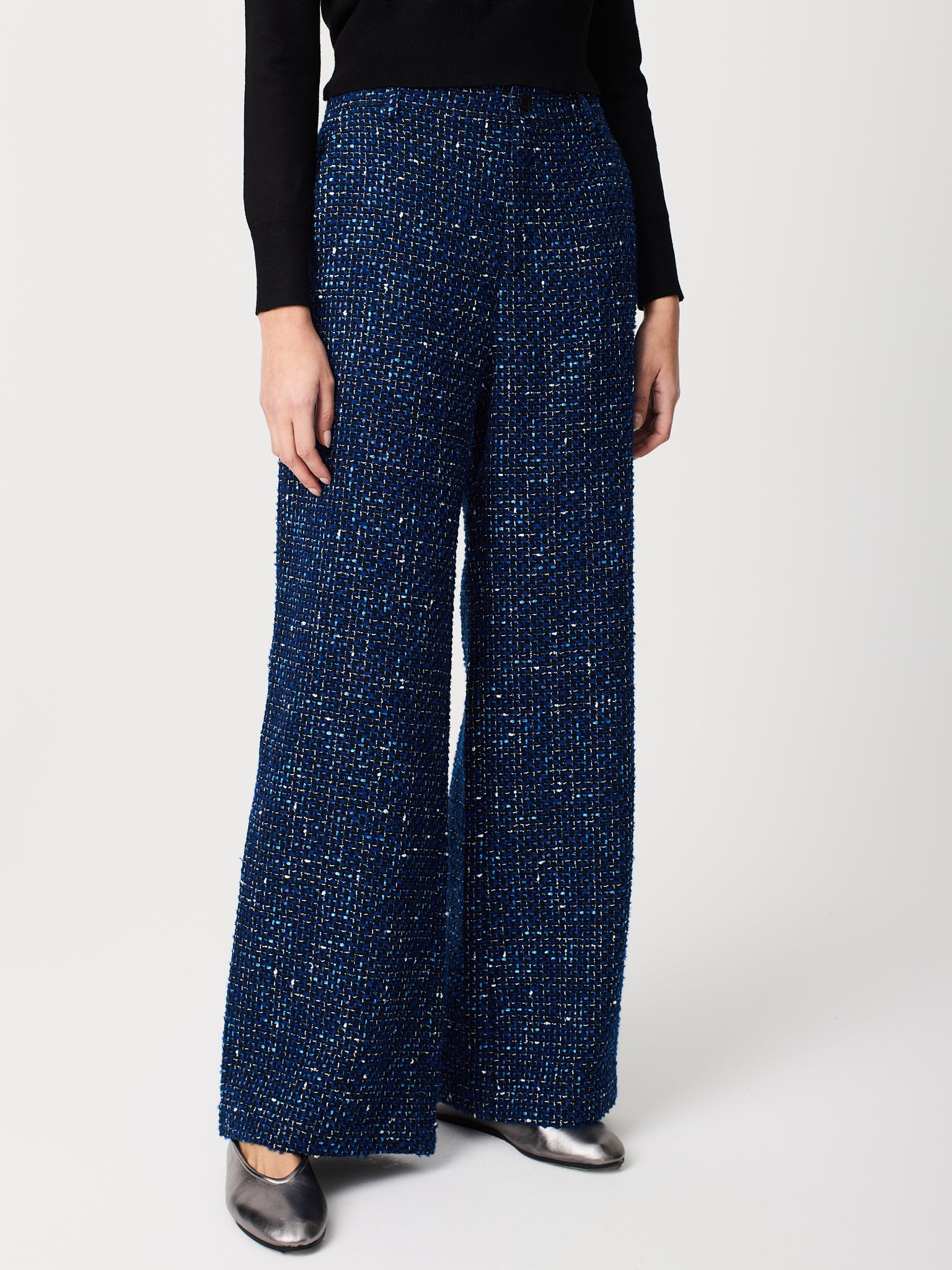 Pantalons amples amb cintura